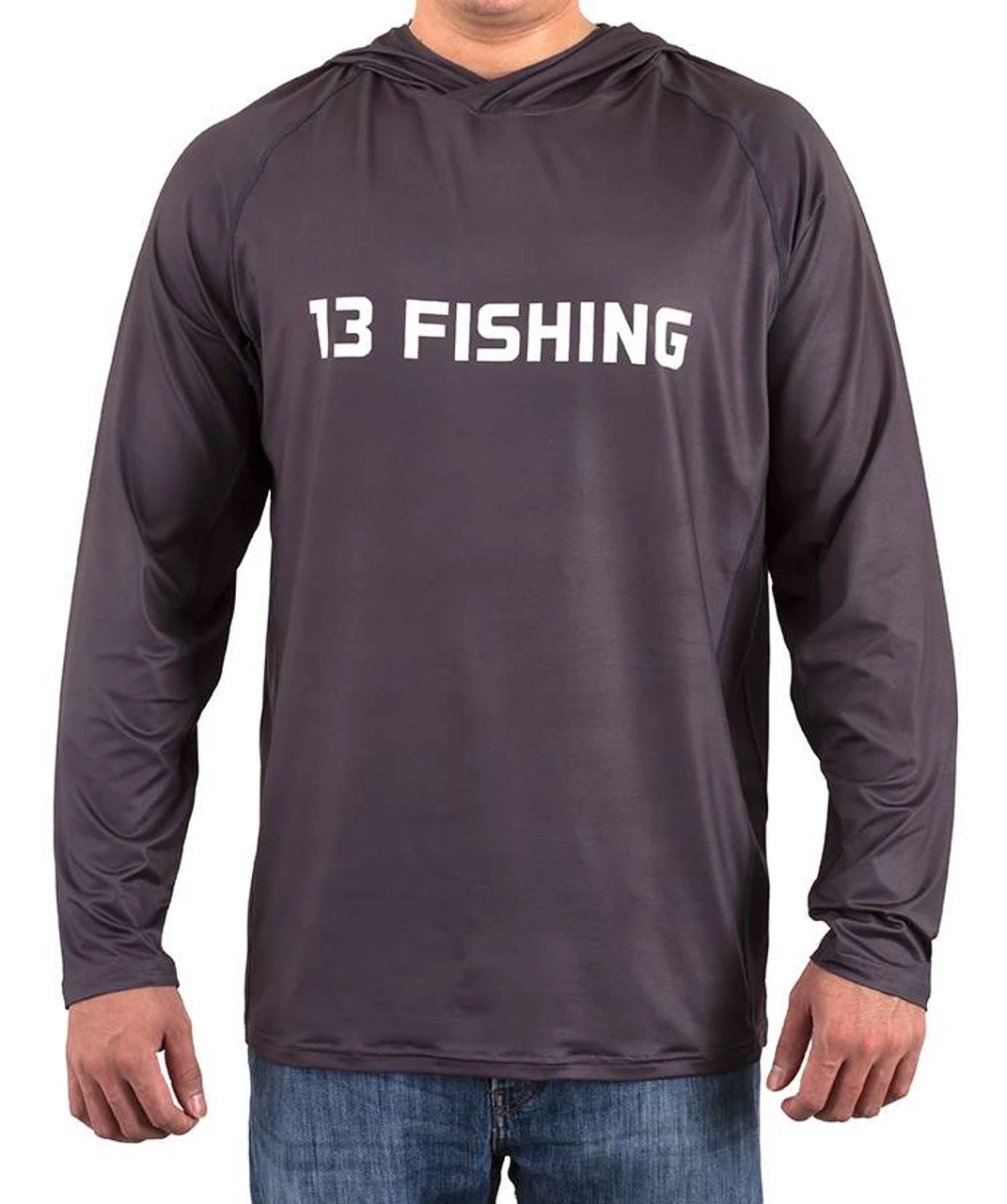 13 Fishing SUS Performance Long Sleeve Hooded Shirt - XX-Large 1 13 Fishing SUS Performance Long Sleeve Hooded Shirt - XX-Large
