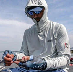 Aftco Jason Christie Performance Hooded Long Sleeve Shirts -Fishing Goods Store aftco jason christie performance hooded long sleeve shirts 98173.1651361711