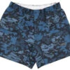 Aftco Camo The Original Fishing Short - Navy Digi Camo - 36