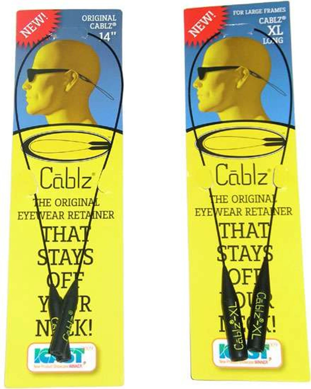 Cablz Original Eyeglass Retainers 1 Cablz Original Eyeglass Retainers