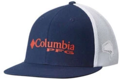 Columbia PFG Bass Mesh Flat Brim Ball Cap