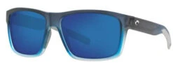 Costa Slack Tide Sunglasses - Bahama Blue Fade Frame/Blue Mirror Lens