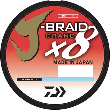 Daiwa J-Braid Grand Bulk Spools - Island Blue 1 Daiwa J-Braid Grand Bulk Spools - Island Blue