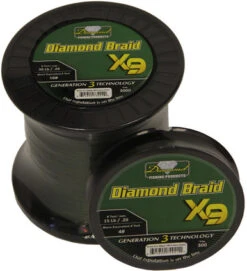Diamond Braid Generation III X9 Braided Line - Green