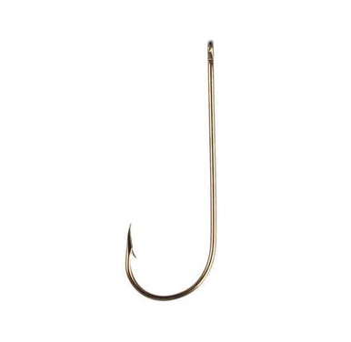 Eagle Claw 214 Aberdeen Light Wire Non-Offset Hooks A-Pack - Size 4 1 Eagle Claw 214 Aberdeen Light Wire Non-Offset Hooks A-Pack - Size 4