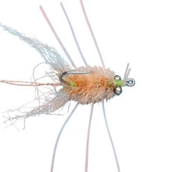 Enrico Puglisi Micro Crab Saltwater Fly W/ Bead Chain Eye -Fishing Goods Store enrico puglisi micro crab bc saltwater fly 66886.1651171113