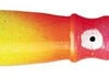 Fathom Offshore ST30 Bulb Squid 8in - Rainbow With Holo Fleck
