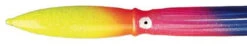 Fathom Offshore ST30 Bulb Squid 8in - Rainbow With Holo Fleck