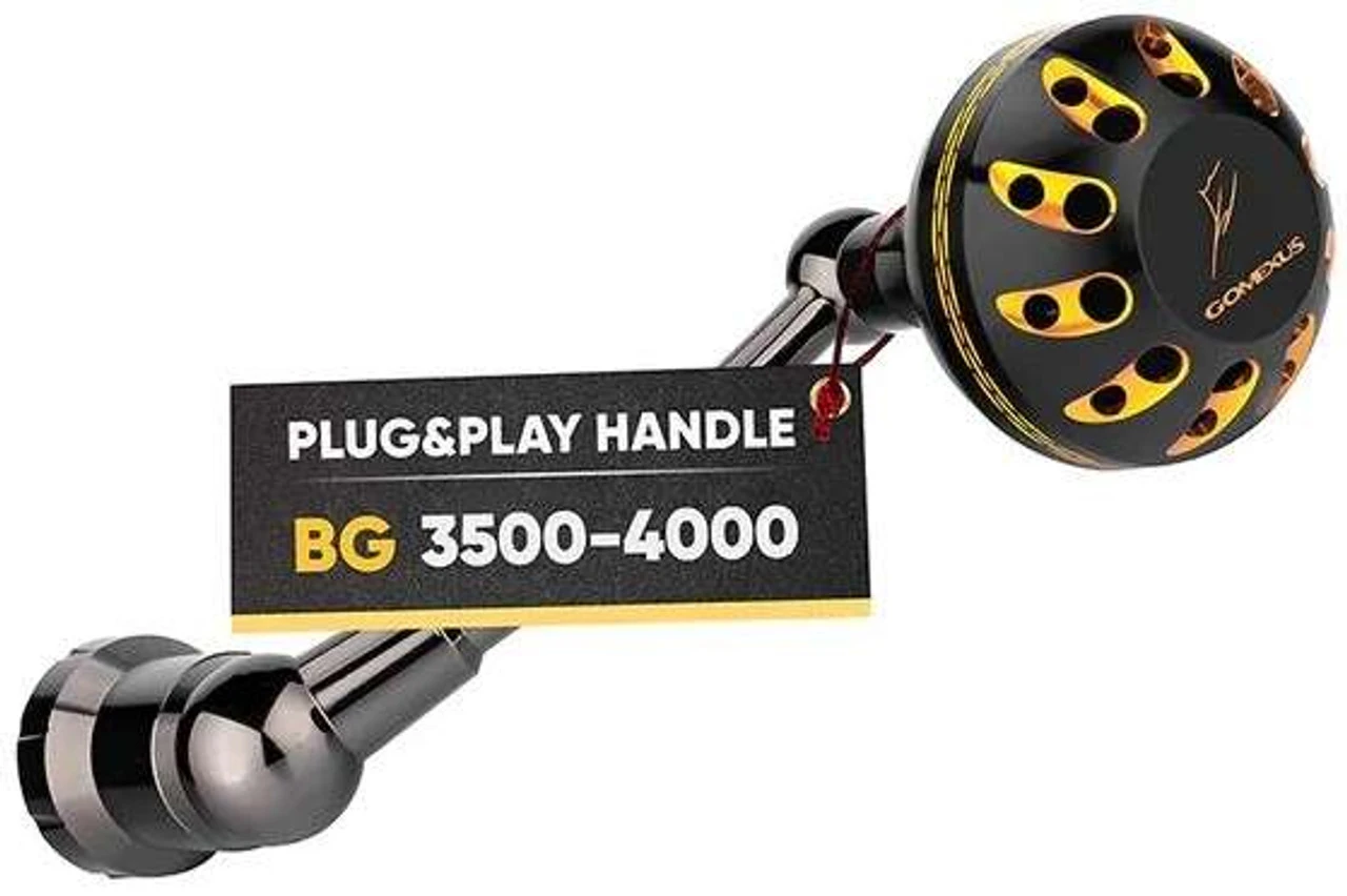 Gomexus Plug-N-Play Handle - Daiwa BG Spinning Reels 1 Gomexus Plug-N-Play Handle - Daiwa BG Spinning Reels