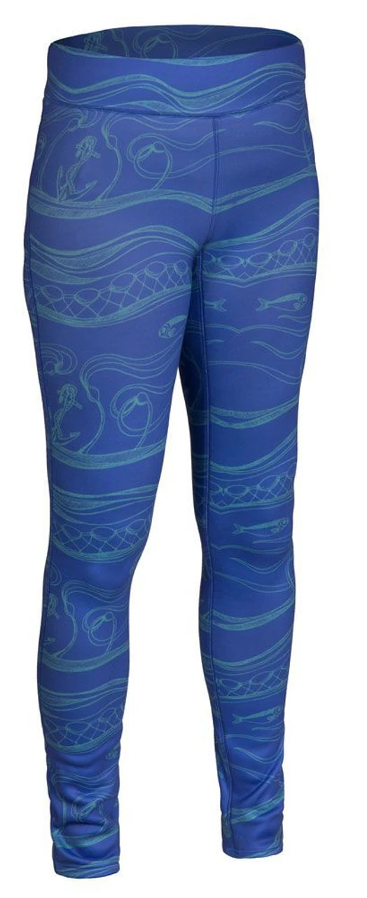 Grundens Maris Fishing Leggings X - Salmon Sisters Print 1 Grundens Maris Fishing Leggings X - Salmon Sisters Print