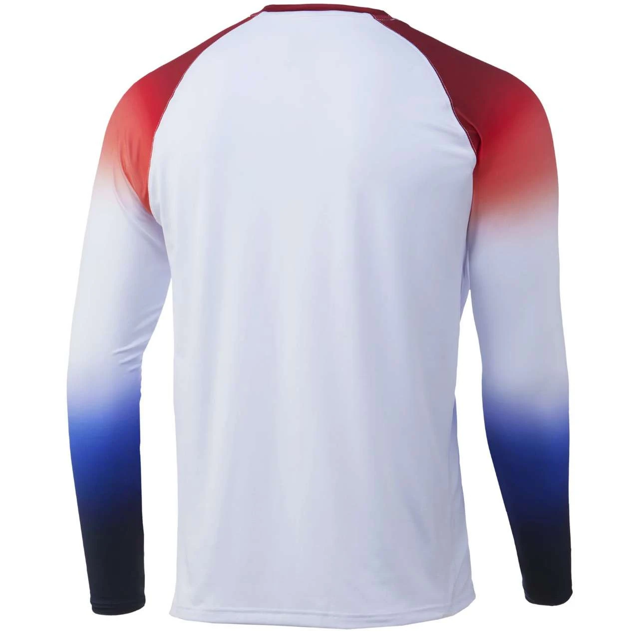 Huk Flare Double Header Long Sleeve Shirt - Americana - X-Large 2 Huk Flare Double Header Long Sleeve Shirt - Americana - X-Large - Image 2