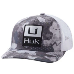 Huk Hukd Up Low Pro Refraction Trucker Hat - Storm