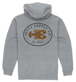 Jetty Pincer Zippy - Healther Grey - Large