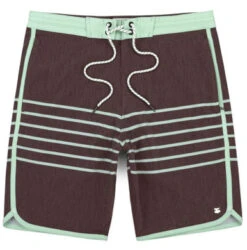 Jetty Sandbar Hybrid Boardshort - Oxblood/Black - 34