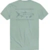 Jetty Tarpon Short Sleeve T-Shirt - Mint - X-Large