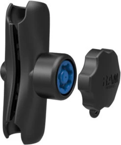 RAM MOUNTS RAM Double Socket Arm W/ Pin-Lock Security Knob - 1.5"
