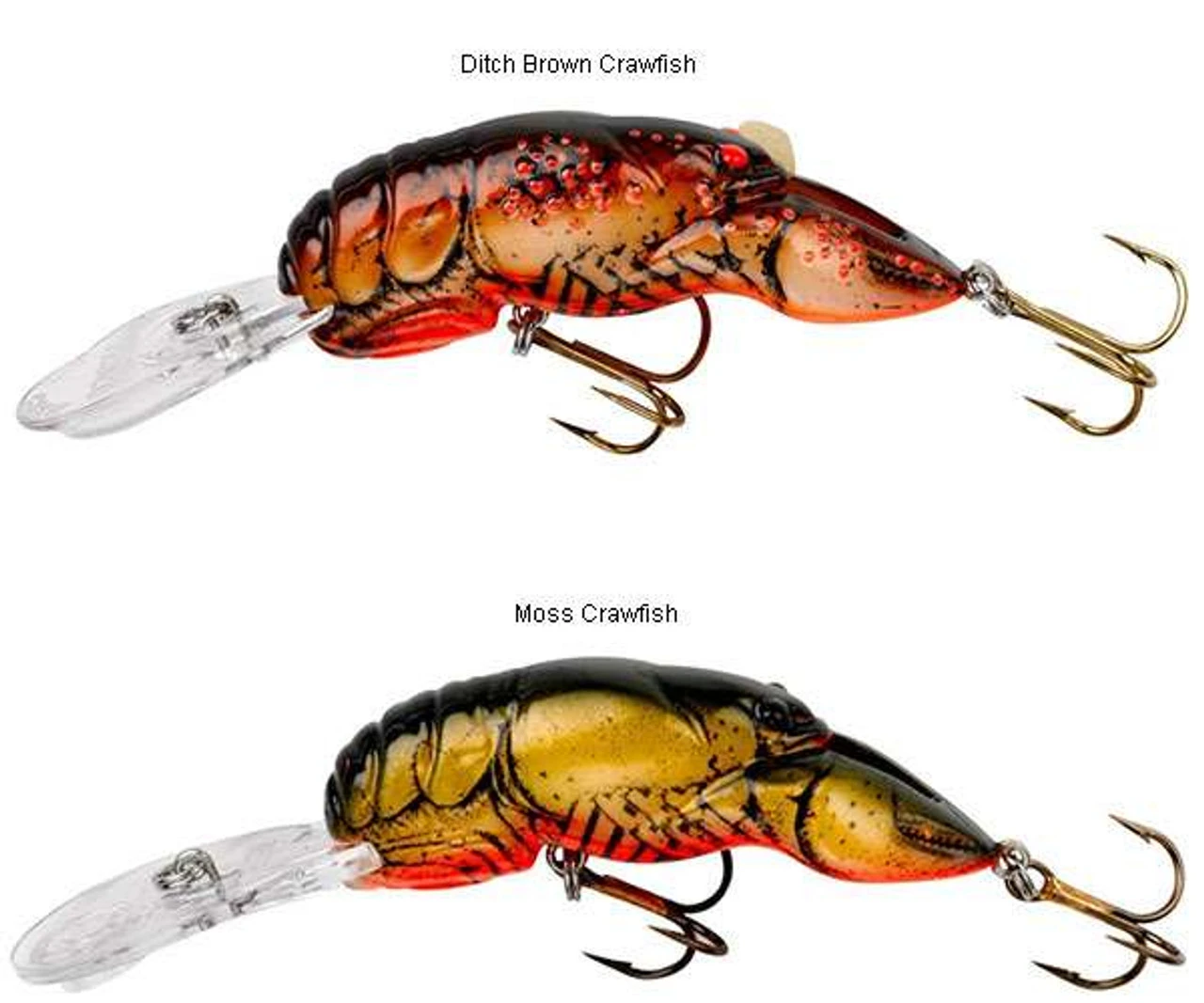 Rebel F76 Wee Crawfish 2in Crankbait 6 Rebel F76 Wee Crawfish 2in Crankbait - Image 6