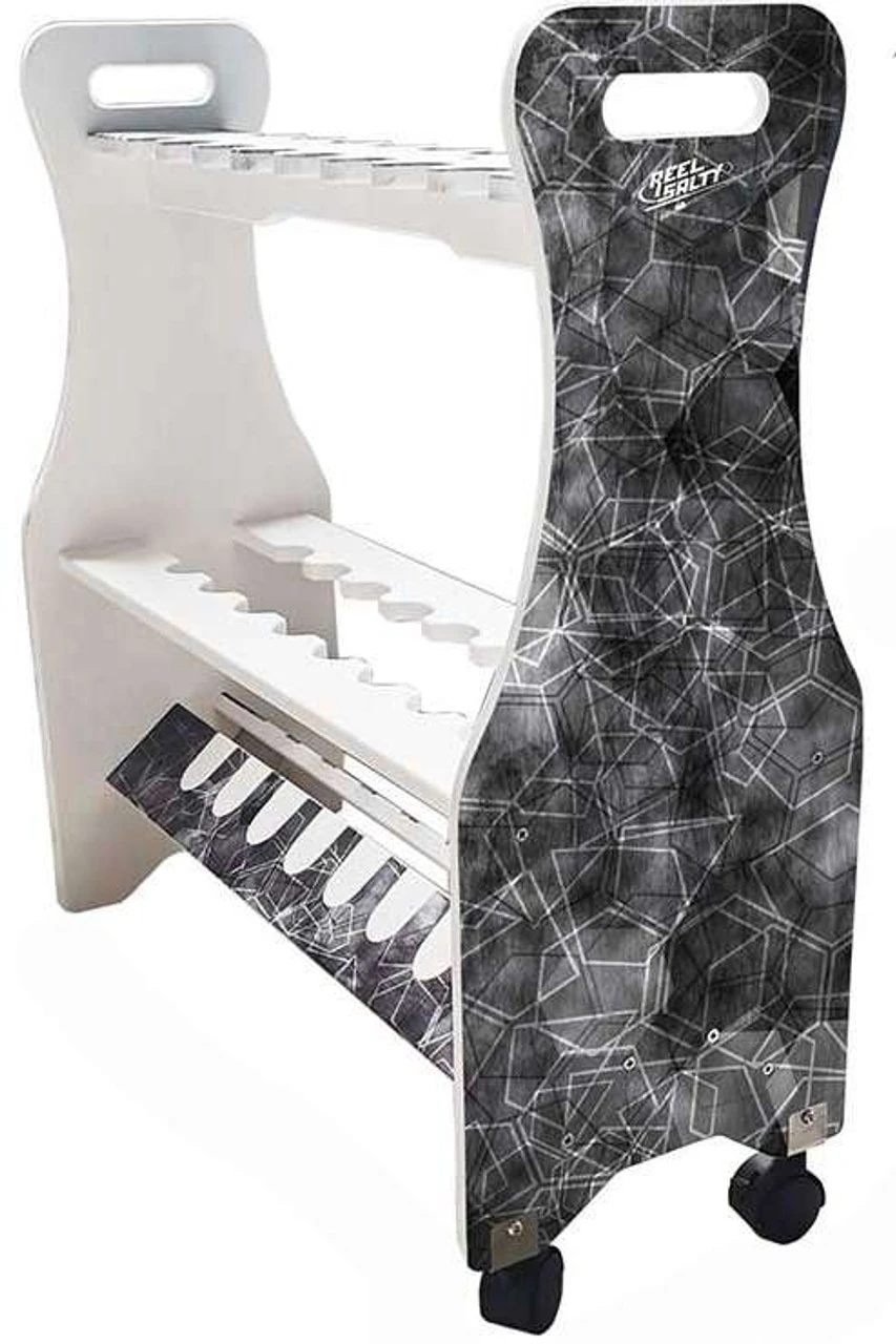 Reel Salty Waterproof 16 Fishing Rod Rolling Holder/Storage Rack 2 Reel Salty Waterproof 16 Fishing Rod Rolling Holder/Storage Rack - Image 2