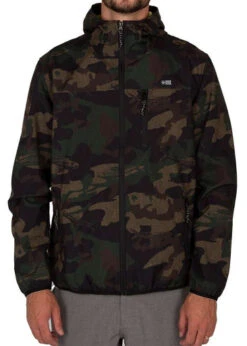Salty Crew Headwind Packable Jacket - Camo - Medium