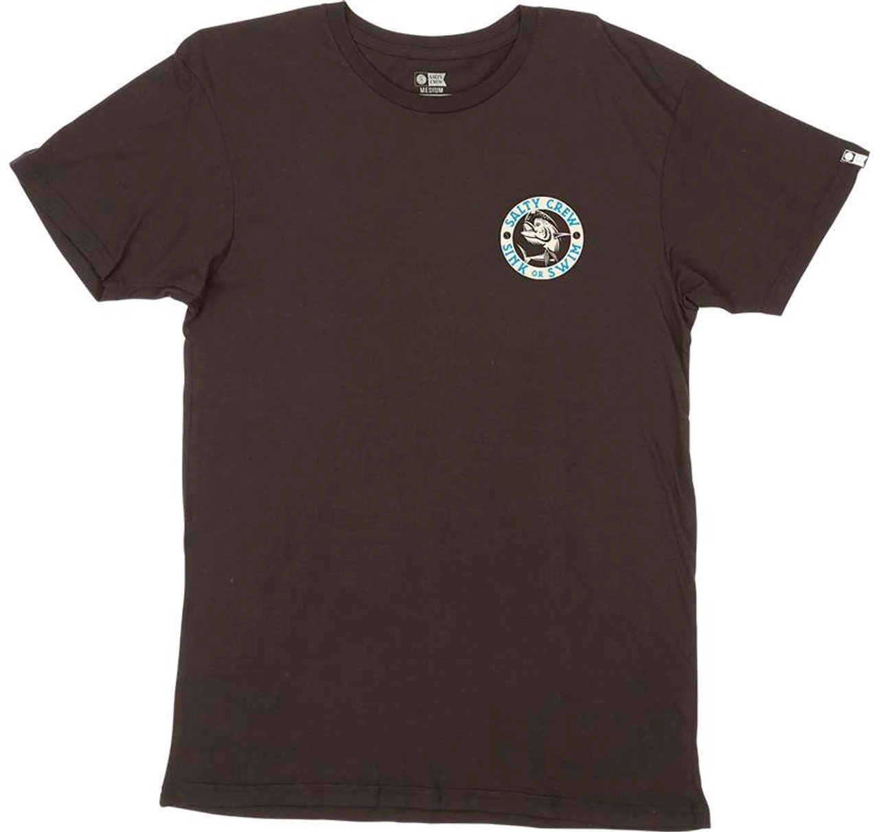 Salty Crew Mighty Mahi Short Sleeve T-Shirt - Black - Small 2 Salty Crew Mighty Mahi Short Sleeve T-Shirt - Black - Small - Image 2