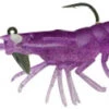 Savage Gear 3D RTF Shrimp - 5in - Plum Chartreuse