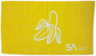 Scientific Anglers Yellow Banana Boat Towel 1 Scientific Anglers Yellow Banana Boat Towel