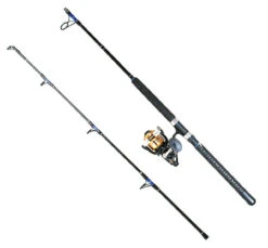 Shimano BTR8000D Baitrunner Reel/TackleDirect TDSBS701MH Custom Combo