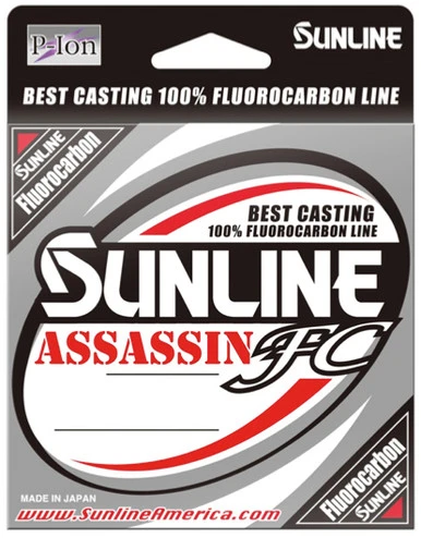 Sunline Assassin FC Fluorocarbon Line - 17lb - 660yds 1 Sunline Assassin FC Fluorocarbon Line - 17lb - 660yds
