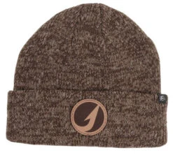 TackleDirect Cuffed Beanie With TD Logo Patch - Brown