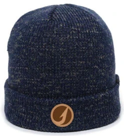 TackleDirect Cuffed Beanie With TD Logo Patch - Navy