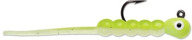 VMC Tungsten Wax Tail Jig - 1/32oz - Chartreuse 1 VMC Tungsten Wax Tail Jig - 1/32oz - Chartreuse