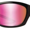 Wiley X WX Glory Sunglasses - Rose Gold Mirror Lens/Gloss Black Frame