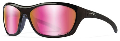 Wiley X WX Glory Sunglasses - Rose Gold Mirror Lens/Gloss Black Frame 1 Wiley X WX Glory Sunglasses - Rose Gold Mirror Lens/Gloss Black Frame