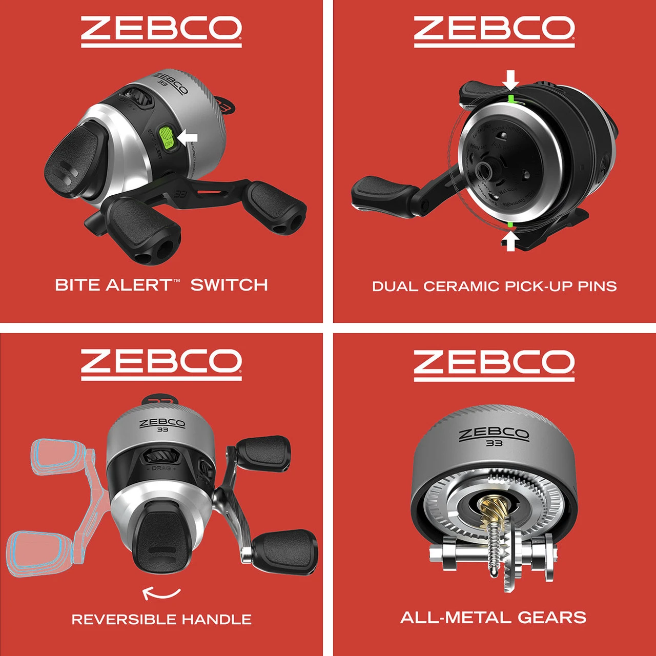 Zebco 33 MAX Spincast Reel 5 Zebco 33 MAX Spincast Reel - Image 5